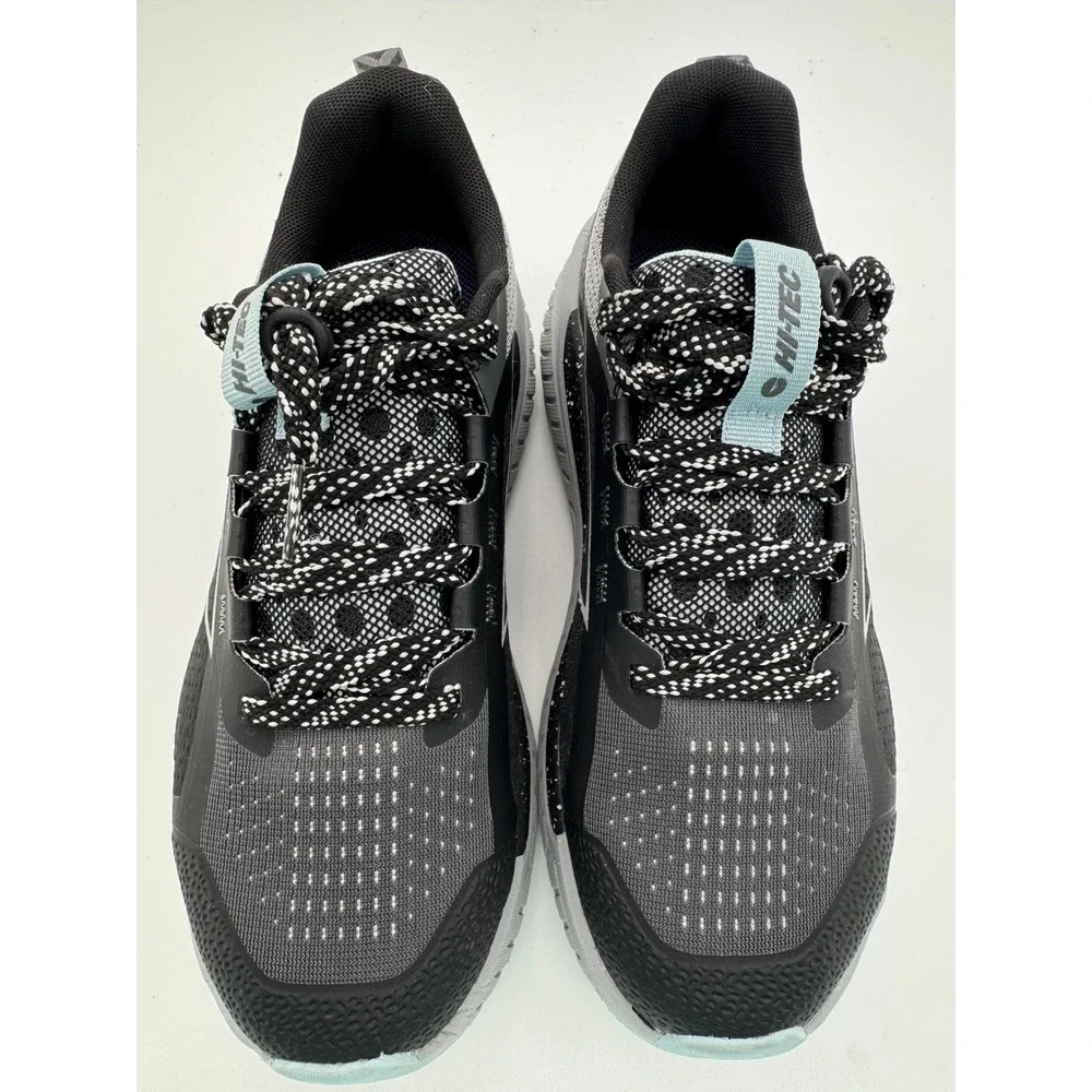 Hi-Tec‎ Women's Running Shoes Size 8.5 Gray Black Athletic Sneakers Lightweight
